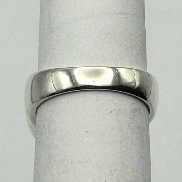 Robert Lee Morris RLM Studio 925 Sterling Two-Tone Signet Band Ring Size 7.25 - Picture 4 of 8